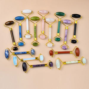 Rullo facciale in giada naturale e rullo facciale personalizzato per massaggiatore <span class=keywords><strong>Gua</strong></span> <span class=keywords><strong>Sha</strong></span> e rullo di Guasha e giada Anti-età all'ingrosso <span class=keywords><strong>Gua</strong></span> <span class=keywords><strong>Sha</strong></span> - Product Image 2