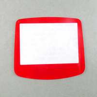 Protection d'écran en plastique coloré pour GameBoy Advance (GBA) – Remplacement de la coque extérieure et accessoires