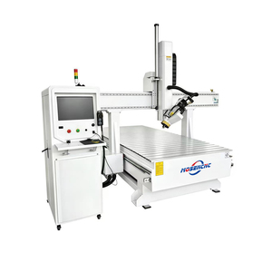 Routeur CNC 4 axes Jinan Mosencnc 1325 avec ATC, moteur monobroche 5,5 kW, compatible Mach3, tête oscillante pour la sculpture sur bois - Product Image 2