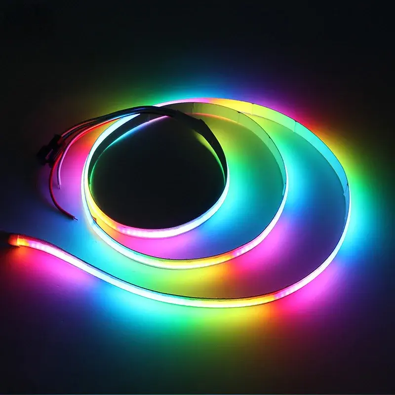 Flexible 5 meter per roll DC24V 840leds rgbww cob led strip light IP20 IP65 IP67 IP68 waterproof strip