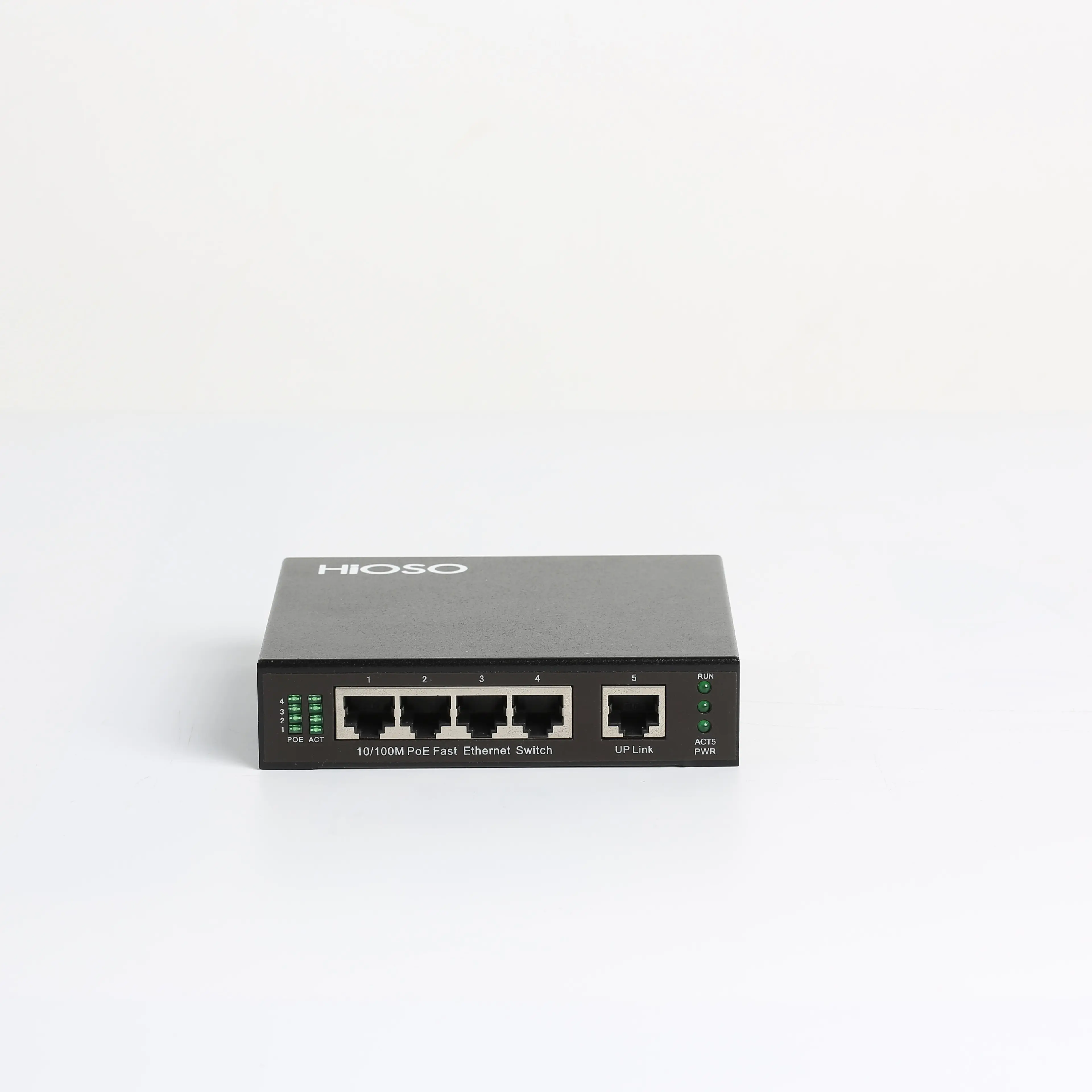 4 100M Ports Network Ethernet Mini PoE Switch 48V unmanaged (optional to choose managed)12/24/48 ports switch