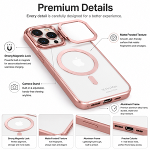 Funda Magnética Resistente N52 para Teléfono Móvil, Protección 360° Antigolpes y Antihuellas, TPU+PC, para 16 15 Pro Max <span class=keywords><strong>Plus</strong></span> - Product Image 4