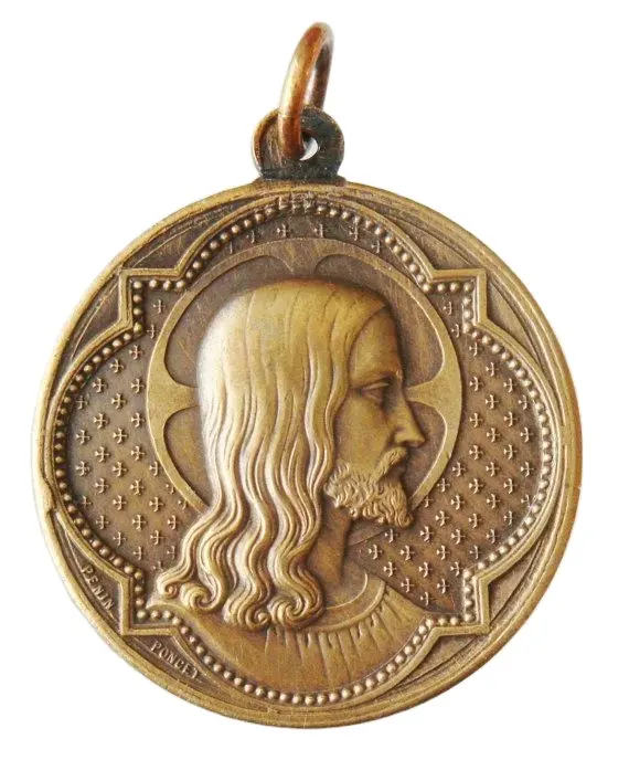 도매 가톨릭 종교적인 사기질 가슴 주문 3d Die-casting 금속 고대 니켈 기념 종교적인 가톨릭 메달