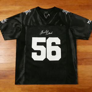 Kaos Pria V-Neck Polyester Mesh Musim Panas Custom Print, Jersey Sepak Bola Retro Gaya Streetwear Oversize Vintage Pendek - Product Image 3