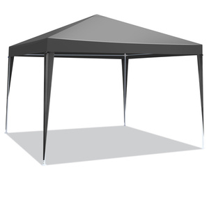 Tente de patio extérieure DB 10x10 pieds, imperméable, avec structure en aluminium et tissu Oxford, idéale pour les mariages, les fêtes et les barbecues - Product Image 2