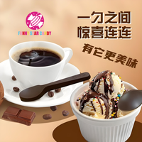 Deliciosos Dulces de Chocolate con Forma de Tenedor y Cuchara, Snack Dulce de Chocolate con Leche y Chocolate Negro para Niños