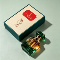 Coffret cadeau Oud en gros, huile essentielle de résine d'agarwood naturelle personnalisée, parfum sucré, flacon en verre cristallin, extrait végétal