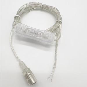 <span class=keywords><strong>Cable</strong></span> de Extensión de Luz de Neón <span class=keywords><strong>con</strong></span> <span class=keywords><strong>Interruptor</strong></span> de Cristal 304 Personalizado, Conductor de Cobre, Aislamiento de PVC, 12-24V, 2M, Corriente Nominal de 16/30A - Product Image 5