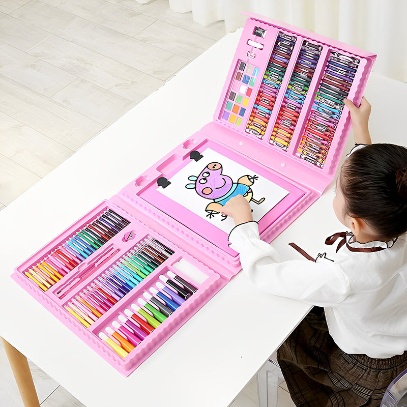 208 Art Set for Painting - Creative Kids' Drawing Supplies