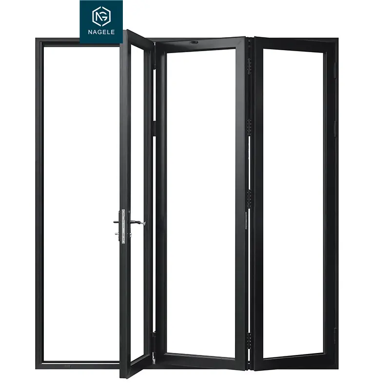 Pet para herrajes deslizantes 12mm puerta entey Puerta de despensa de vidrio italiano exterior arenado puerta de vidrio negro