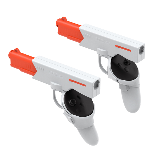Magnetic Suction Pistol Gun Model Toy for Meta Quest3 Shooting Game Accessories Controller Handle Grip Gun