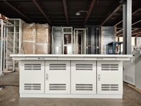 Nouvelle armoire de protection électronique OEM BaiXiLing AP à couvercle rabattable, console marine, contrôle industriel, IP56, acier au carbone