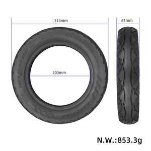 Pneu de trottinette électrique 12 pouces 12x2.50, pneu extérieur en caoutchouc résistant à l'usure pour trottinettes - Product Image 2