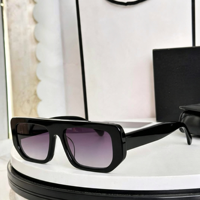 Nouvel Arrivage Lunettes de Soleil Carrées Épaisses à Monture Complète Rétro Protection UV400 Tendance Mode Streetwear Extérieur Verres Dégradés PC Rad