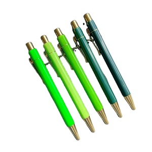 ปากกาหกเหลี่ยมสุดหรู: ปากกาลูกลื่นแบบคลิกที่สามารถปรับแต่งได้สำหรับของขวัญส่งเสริมการขาย - มีตัวเลือกสีโรสโกลด์และสีทอง - Product Image 4