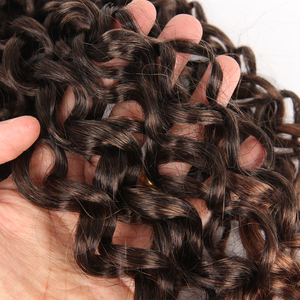 AliLeader GoGo ricciolo 10-24 pollici <span class=keywords><strong>capelli</strong></span> ricci all'uncinetto per donne nere mossi spiaggia riccioli onda acqua intrecciatura sintetica <span class=keywords><strong>extension</strong></span> <span class=keywords><strong>capelli</strong></span> - Product Image 5