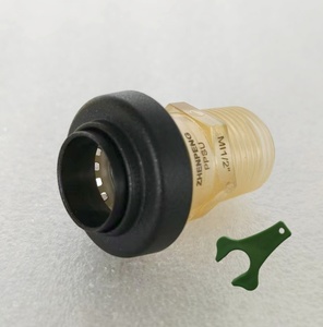 Giá rẻ bán buôn đẩy phù hợp với nam Adaptor với 1/2 "NPT Nam x 16 mét đẩy để kết nối phụ kiện <span class=keywords><strong>pex</strong></span> ống và phụ kiện - Product Image 1