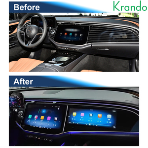 Schermo del passeggero del copilota dell'automobile per <span class=keywords><strong>Mercedes</strong></span> Benz E W214 E260 E300 2024 2025 Android Head Unit Multimedia GPS navigazione CarPlay 4G - Product Image 3