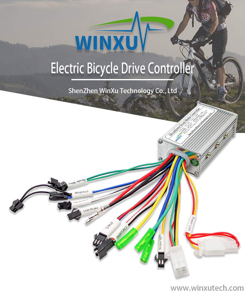 24V 36V 48V 250W 350W E-Bike motore Brushless FOC Controller a onda sinusoidale S886 LCD mezzo acceleratore per riparazione Scooter bici elettrica