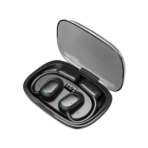 航运产品耳塞发光二极管显示器电源银行GQ-08耳机TWS游戏无线耳机和耳机
