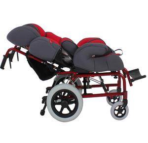 Sedia a rotelle manuale regolabile con schienale alto per bambini con paralisi cerebrale forniture per il trattamento di riabilitazione - Product Image 3