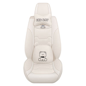 Tüm sezon evrensel araba koltuğu pamuk ve keten otomobiller için yeni nesil jenerik koltuklar kapakları - Product Image 3
