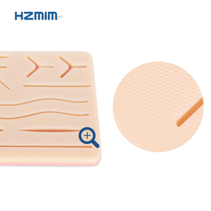 Almohadilla de Sutura Quirúrgica de Silicona Duradera para Estudiantes de Medicina, Realista, con 14 Heridas, 3 Capas y Malla, para Práctica de Sutura en Piel - Product Image 5