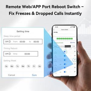 สวิตช์เครือข่ายแบบจัดการผ่านคลาวด์ สำหรับการจัดการเว็บไซต์ รองรับพอร์ต Gigabit 8 พอร์ต ความเร็ว 10/100/1000Mbps พร้อมฟังก์ชัน QoS - Product Image 5
