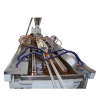 Máquina de Extrusión de Perfiles y Esquineros de PVC/PP/PC de Doble Tornillo de Alta Eficiencia, Control PLC, 380V, Trifásica, 100kW de Potencia