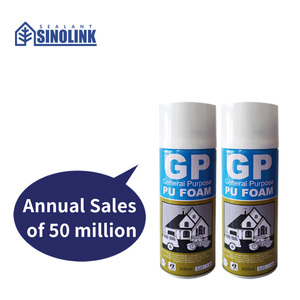 SINOLINK 750 Multipurpose Expandable PU Foam Insulation <strong>Sealant</strong> <strong>Spray</strong> for Window - Product Image 3