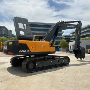 Used Hyundai 305LC-7S Crawler Excavator 2022 <b>Model</b> Cummins <b>Engine</b> 30 Ton Gearbox Bearing Gear Hydraulic Pump Motor Core Sale - Product Image 4