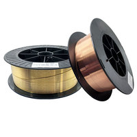 Fil de soudage en cuivre personnalisé OEM, fil de soudage MIG en alliage 0,8 mm 1,0 mm 1,2 mm 1,6 mm