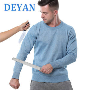 Vêtements anti-coupure HPPE <span class=keywords><strong>de</strong></span> niveau 4 Veste <span class=keywords><strong>de</strong></span> sécurité à l'épreuve des couteaux Équipement <span class=keywords><strong>de</strong></span> sécurité d'autodéfense pour hommes - Product Image 3