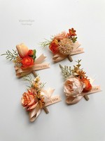 Nouvel Arrivage – Corsage de Mariée et de Marié en Soie Artificielle, Style Coréen, pour Cérémonie de Mariage et Photographie (Lys Calla)