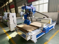 Oferta Especial: Router CNC AR1325 de 4 Ejes, Máquina de Corte con Husillo de 3.2kW y Hoja de Sierra de 300mm para Madera, MDF, Puertas y Acrílico - Corte Profesional de Madera