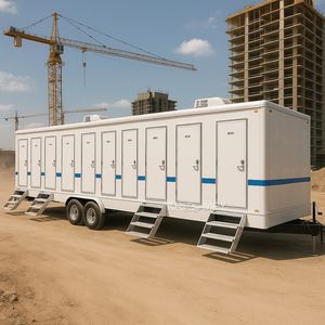 Toilettes portables 2025 pour camping, extérieur, remorque individuelle avec cabine de douche - Product Image 4