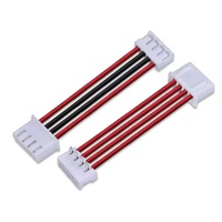 JST XH2.54 1m Kabel Pita PVC Putih Inti Tembaga Single-Core 2P 3jin IP68 DC30V untuk Kabel Harness Peralatan Rumah Tangga