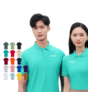 Polo décontracté pour homme en coton, personnalisable avec logo brodé ou imprimé, idéal pour le sport et le golf, vente en gros - Product Image 1