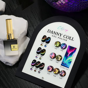 ZRKGEL Kit de vernis gel œil de chat 9D arc-en-ciel 7 couleurs sans HEMA/TPO, étiquette <span class=keywords><strong>privée</strong></span>, <span class=keywords><strong>vente</strong></span> en gros, vernis gel brillant galaxie, logo personnalisé - Product Image 6