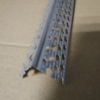 Matériau de construction en métal Cloison de plafond en aluminium Cloison sèche en métal Cloison d'angle Perle d'angle avec maille pour le plâtrage
