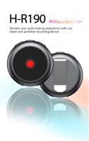 Enregistreur vocal IA portable avec sangle, compatible OEM/ODM, échantillon gratuit, dispositif d'enregistrement vocal espion, enregistreur vocal IA portable