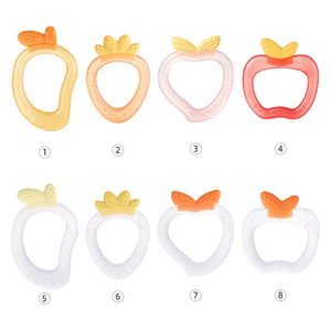 Nouveau design mignon Silicone bébé <span class=keywords><strong>anneau</strong></span> <span class=keywords><strong>de</strong></span> <span class=keywords><strong>dentition</strong></span> fruits série <span class=keywords><strong>anneau</strong></span> <span class=keywords><strong>de</strong></span> <span class=keywords><strong>dentition</strong></span> pour nourrissons <span class=keywords><strong>de</strong></span> qualité alimentaire nouveau-né bébé produits - Product Image 6