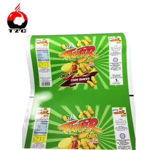 rotogravure metalize printer for snack food packaging