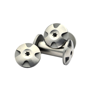 Vis de fixation robuste en acier inoxydable à tête plate fendue pour artisanat du cuir, réparation DIY, attache détachable, équipement de plein air - Product Image 2