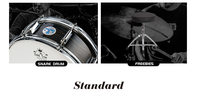 Professional Concert-Grade Portable Acoustic Kit with Complete PD Percussion Instruments for Drum Players