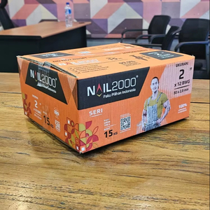 Clous de construction robustes avec finition antirouille 2” x 12 BWG 15kg - Product Image 1