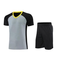Maillot d'arbitre de football professionnel unisexe Kit d'uniforme d'entraînement de football personnalisé Vêtements de sport de basket-ball pour adultes personnalisables