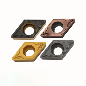 Inserti per Tornitura Indicizzabili DCMT070204 in Carburo di Tungsteno, Utensili da Taglio per Lavorazione dell'Acciaio e Macchine Utensili - Product Image 1