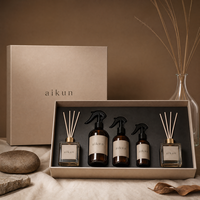 AIKUN Lot de diffuseurs d'arômes multi-parfums à l'huile essentielle végétale naturelle, style moderne, pour collection de marque
