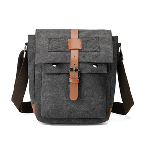 Bolso Bandolera de Cuero Vintage Marrón para Viajes al Aire Libre, Bolso Mensajero, Superventas, Personalizable con Logotipo para Negocios - Product Image 2